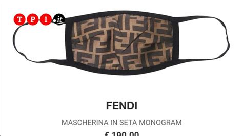 mascherina fendi virus